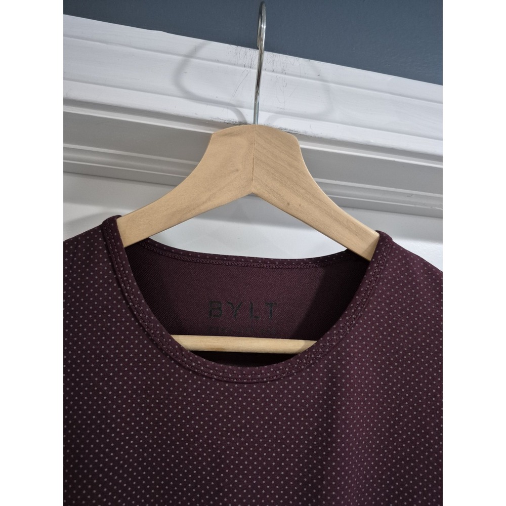 BYLT Basics Maroon Men's Shirt - Picture 4 of 9